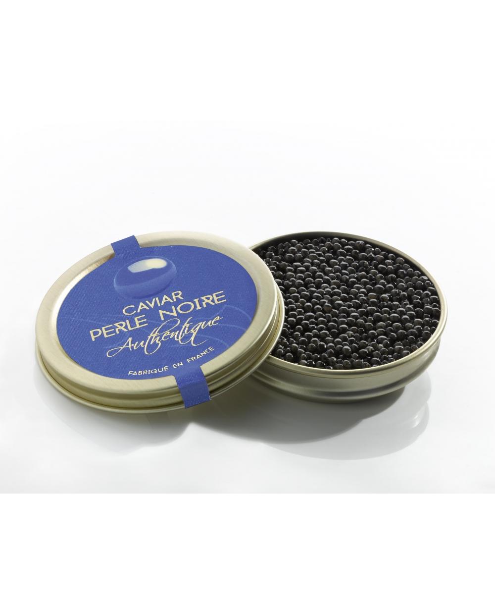 Caviar perle noire authentique