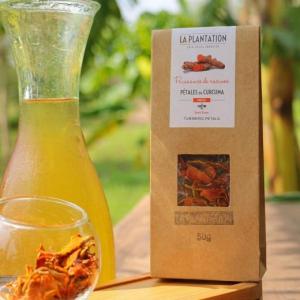 Petalesdecurcuma 50g papier recycle