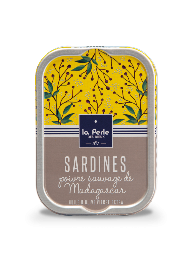 Sardines au poivre sauvage de madagascar