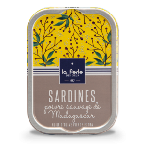 Sardines au poivre sauvage de madagascar