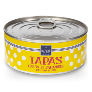 Tapas de coques et palourdes aux zestes de yuzu