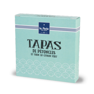 Tapas de petoncles et thon au citron vert 100g